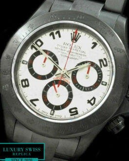 ROLEX DAYTONA PROHUNTER SWISS AUTOMATIC MOVEMENT – SILVER DIAL – NUMERAL MARKERS