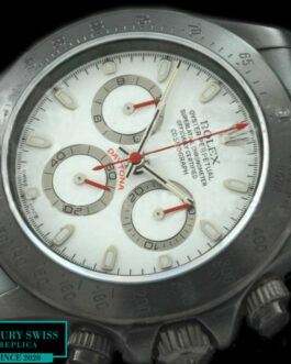 ROLEX DAYTONA PROHUNTER SWISS AUTOMATIC MOVEMENT – WHITE DIAL – LUME STICK MARKERS