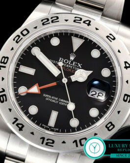 ROLEX EXPLORER II 216570 42MM BLACK DIAL