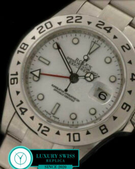 ROLEX EXPLORER II 40MM DATE STEEL SWISS AUTOMATIC – WHITE DIAL