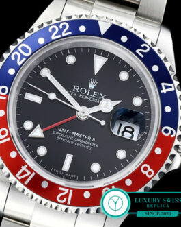 ROLEX PEPSI GMT MASTER II 16710 RED & BLUE BEZEL