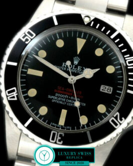 ROLEX SEA-DWELLER VINTAGE SWISS AUTOMATIC DOUBLE RED