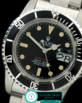 ROLEX SUBMARINER VINTAGE 1680 SWISS AUTOMATIC YELLOW DOT MARKERS