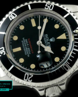 ROLEX SUBMARINER VINTAGE 1680 SWISS AUTOMATIC YELLOW DOT MARKERS