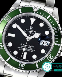 ROLEX SUBMARINER 16610LV GREEN 50TH ANNIVERSARY