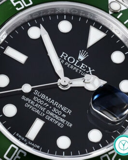 ROLEX SUBMARINER 16610LV GREEN 50TH ANNIVERSARY