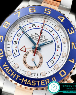 ROLEX YACHT-MASTER II 2 TONE 116681 SWISS AUTOMATIC CERAMIC BEZEL