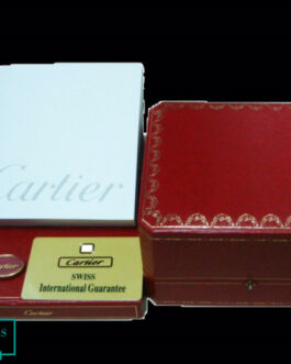 CARTIER SQUARE DESIGN LEATHER BOXSET