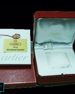 CARTIER SQUARE DESIGN LEATHER BOXSET