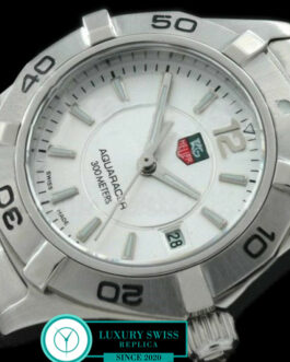 TAG HEUER AQUARACER LADIES 27MM SWISS QUARTZ WHITE