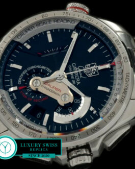 TAG HEUER GRAND CARRERA CALIBRE 36 CHRONOGRAPH SWISS AUTOMATIC BLACK