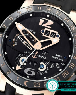 ULYSSE NARDIN EXECUTIVE TORO 326-03 43MM ROSE GOLD BLACK