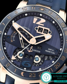 ULYSSE NARDIN EXECUTIVE TORO 326-03 43MM ROSE GOLD BLUE