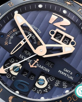 ULYSSE NARDIN EXECUTIVE TORO 326-03 43MM ROSE GOLD BLUE