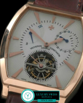 VACHERON CONSTANTIN MALTE FLYING TOURBILLON ROSE GOLD WHITE