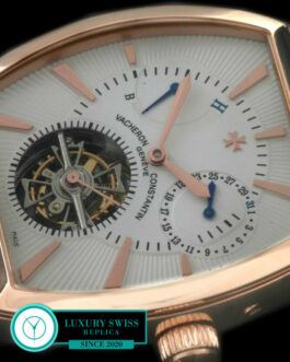 VACHERON CONSTANTIN MALTE FLYING TOURBILLON ROSE GOLD WHITE