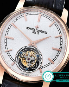 VACHERON CONSTANTIN TRADITIONNELLE TOURBILLON ROSE GOLD WHITE