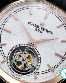 VACHERON CONSTANTIN TRADITIONNELLE TOURBILLON ROSE GOLD WHITE