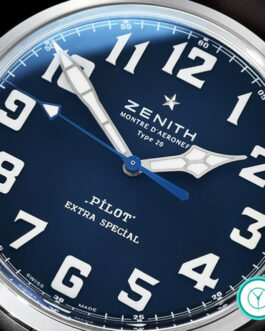 ZENITH PILOT TYPE 20 MONTRE D’AERONEF EXTRA SPECIAL BLUE LIMITED EDITION